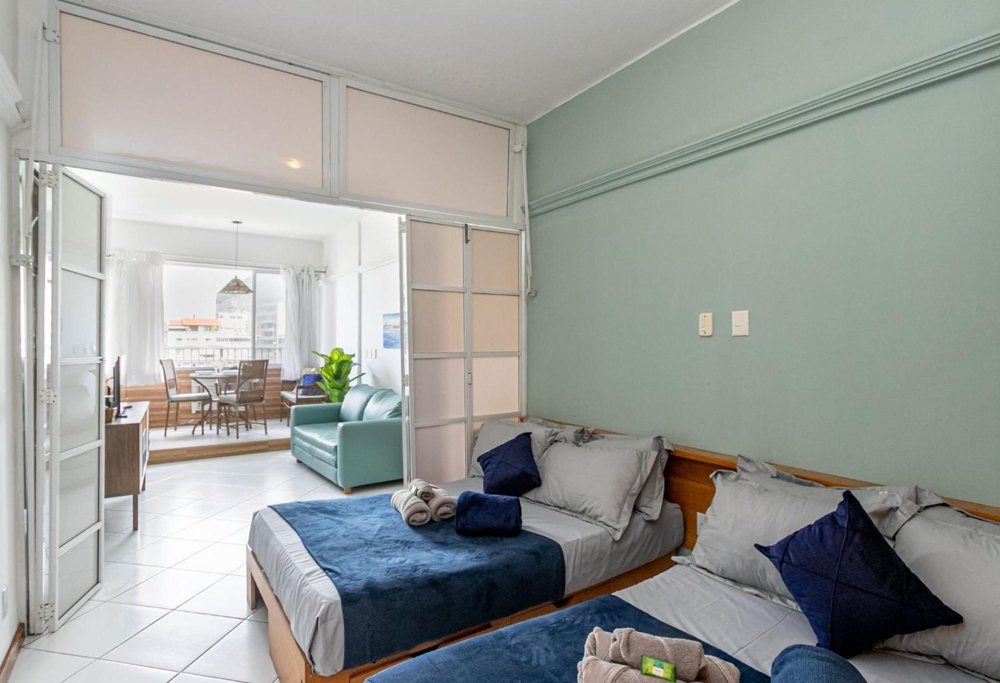 Copacabana: Vista Mar E Pet Friendly | 5 Hospedes - Rio de Janeiro — Fotos 1